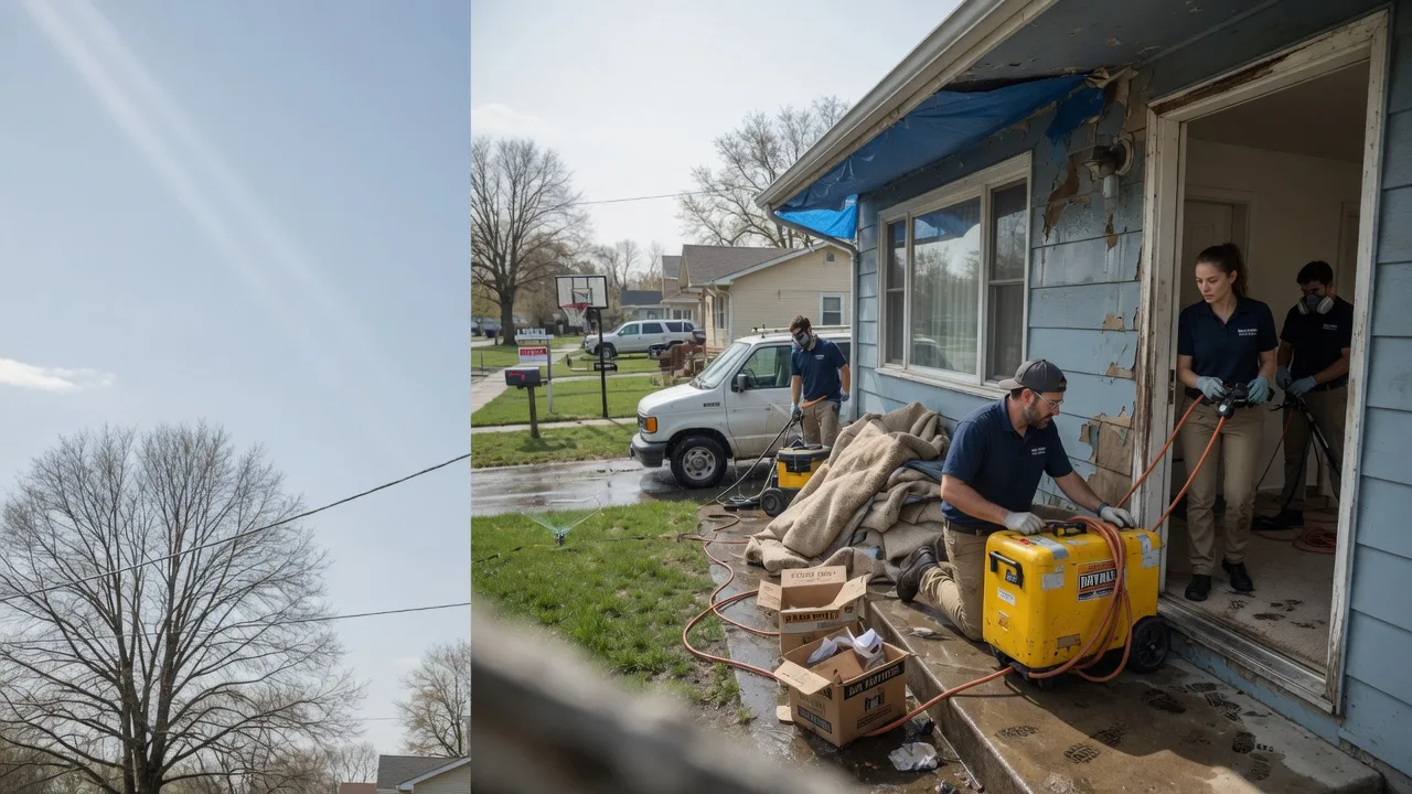 Basement Flood Cleanup in Appomattox, VA near me